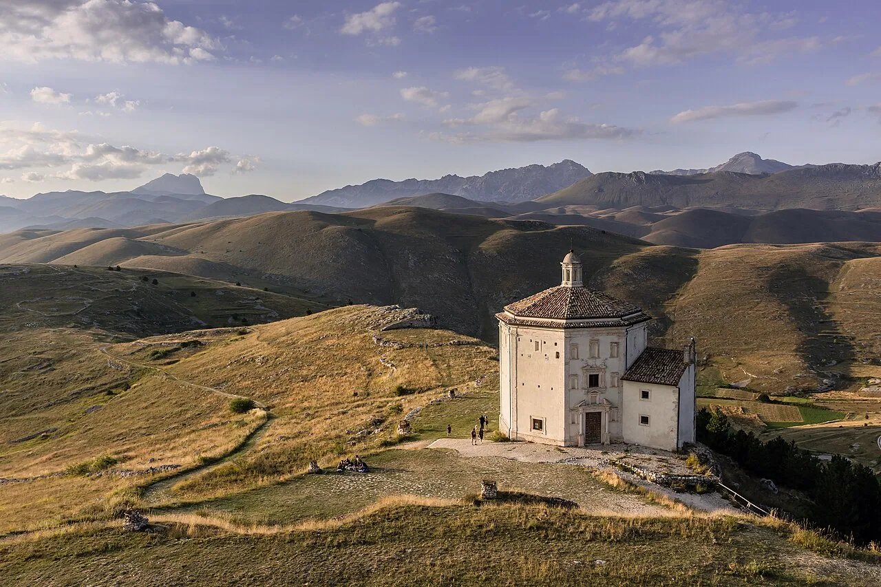 Paesaggio presso Rocca Calascio