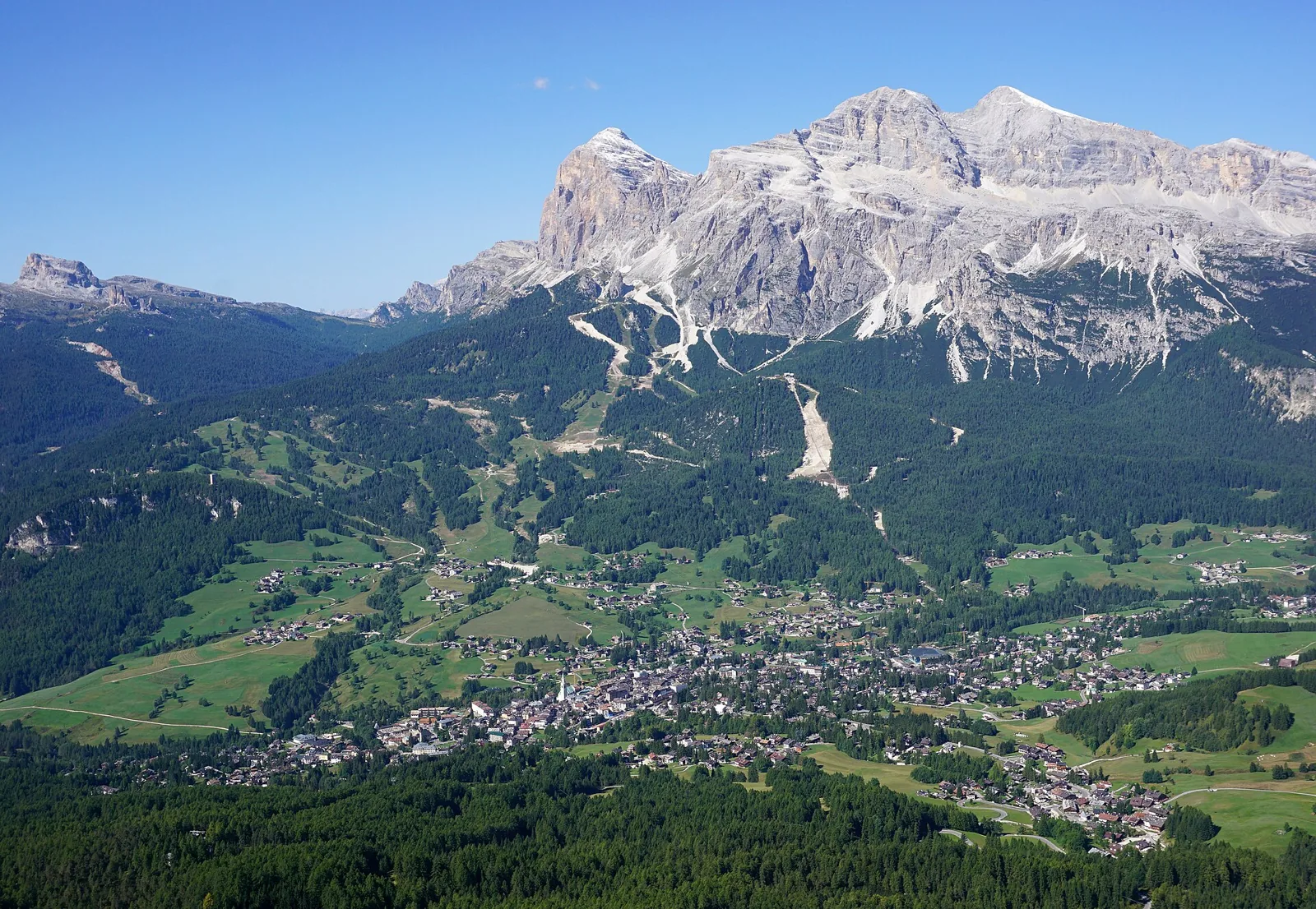Paesaggio delle Dolomiti