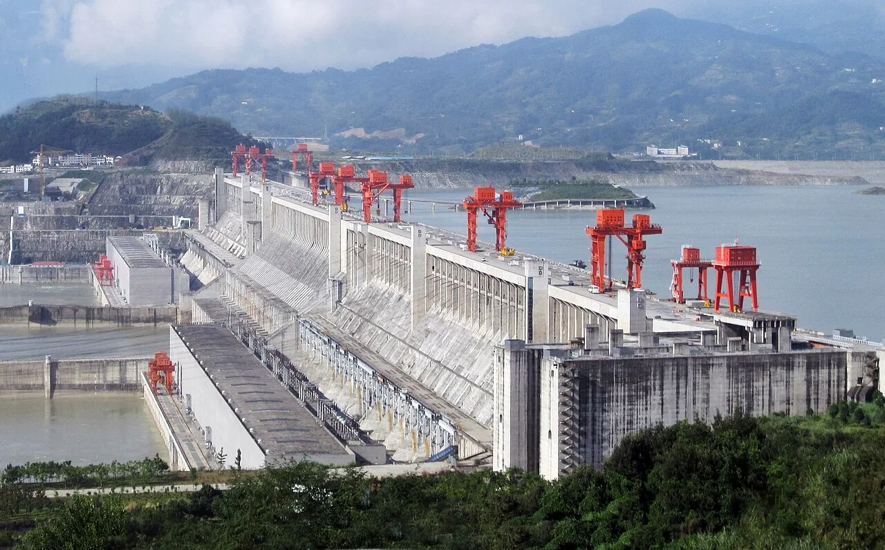 La diga delle Tre Gole e il fiume Yangtze