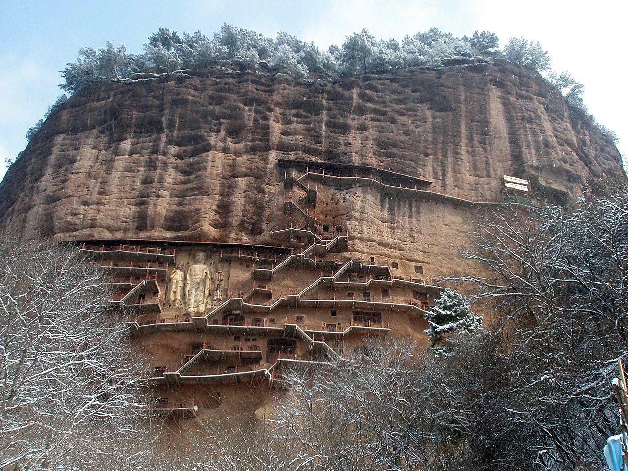Grotte di Maijishan, Tianshui