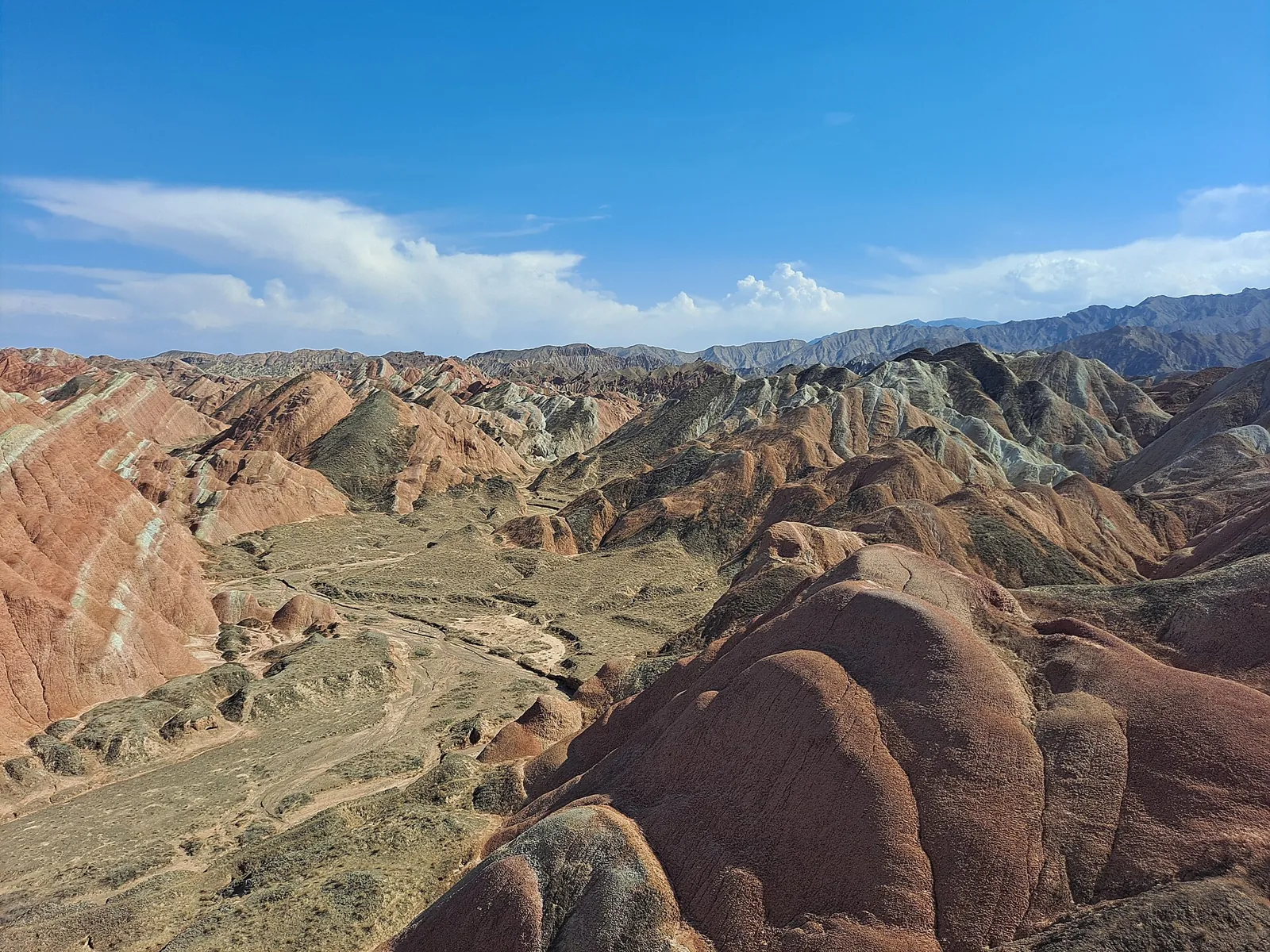 Formazioni Danxia, Zhangye